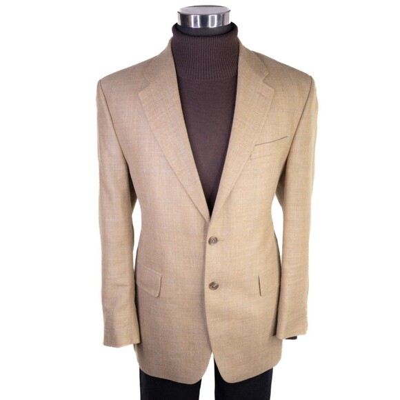 Ralph Lauren Sport Coat Jacket Blazer Wool/Silk/Lamb's Sz 42R 2-Button Canada - Picture 2 of 16